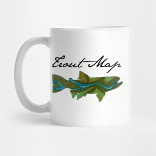 Trout Map Mug